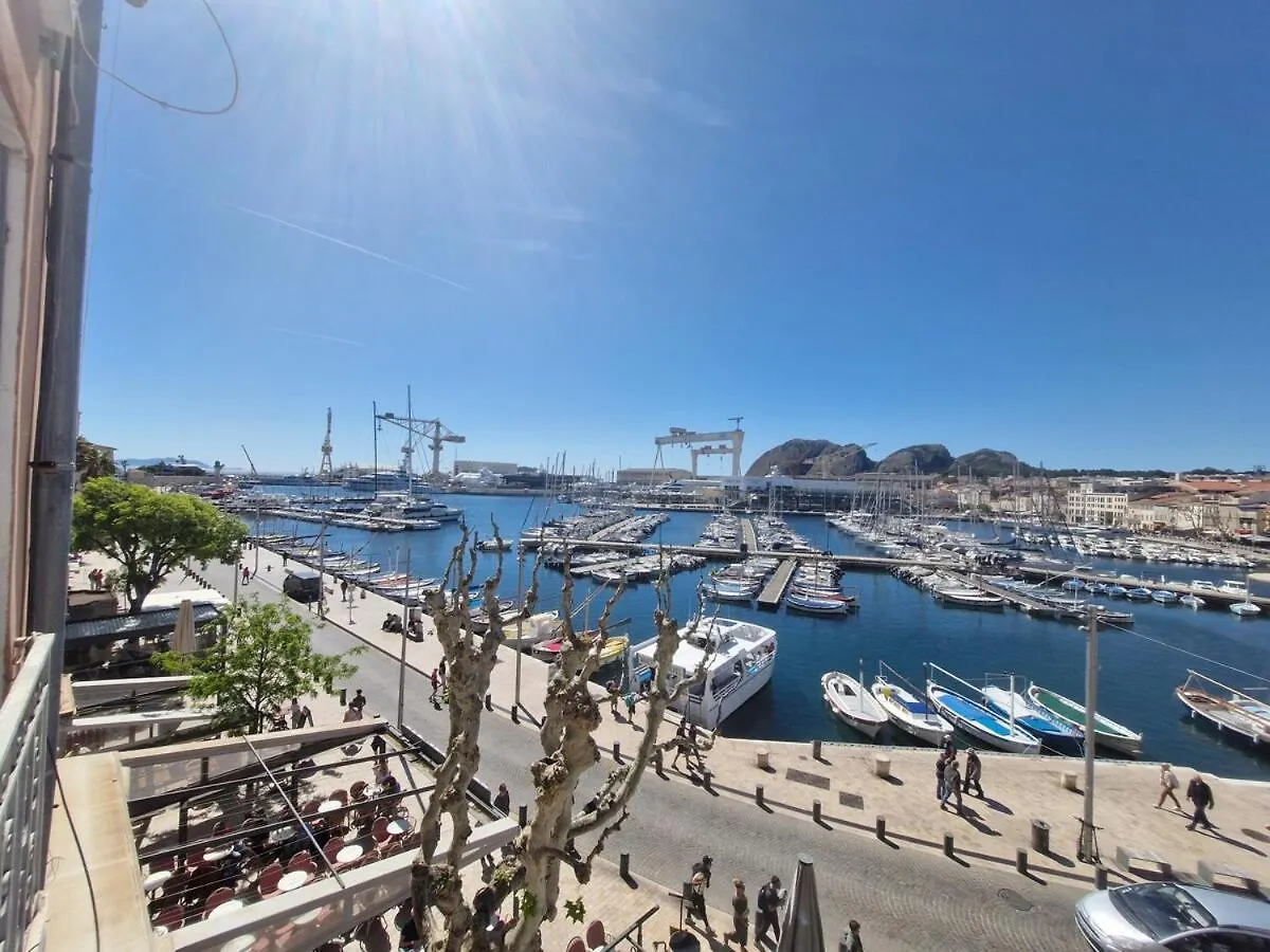 Le Cosy Vip, Un Balcon Face Au Vieux Port Apartman La Ciotat Franciaország